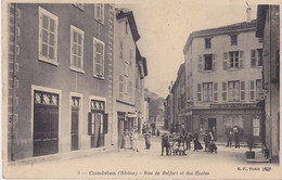 Rue De Belfort Et Des Ecoles - Condrieu