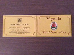 Libretto Ufficiale "Vignola Città" Annullo Manifestazione Filatelica Vignola (MO) 05-06-1994 - Carnets