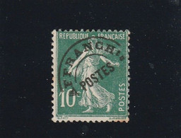 FRANCE PRÉOBLITÉRÉS N° 51 Variété  S De POSTES Retouché - REF 5126 ( Voir Scan ) - 1893-1947