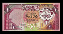 # # # Banknote Aus Kuwait 1 Dinar 1968 UNC # # # - Koeweit