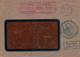 Dienst FK Breslau 1931 Reichsbahndirektion Verkehrskontrolle II - Dienstzegels