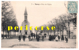 77  Torcy  Groupe De Personnes Place De L'Eglise - Torcy