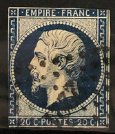 FRANCE 1854 - Canceled - YT 14Ab - 20c - 1853-1860 Napoléon III.