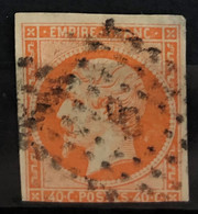 FRANCE 1853 - Canceled - YT 16 - 40c - 1853-1860 Napoléon III.