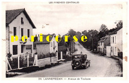 65  Lannemezan   Voiture Route De Toulouse - Lannemezan