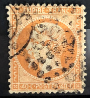 FRANCE 1862 - Canceled - YT 23 - 40c - 1862 Napoleone III