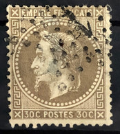 FRANCE 1867 - Canceled - YT 30 - 30c - 1863-1870 Napoléon III Lauré