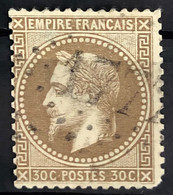 FRANCE 1867 - Canceled - YT 30 - 30c - 1863-1870 Napoleon III With Laurels