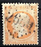 FRANCE 1862 - Canceled - YT 23 - 40c - 1862 Napoleone III