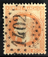 FRANCE 1868 - Canceled - YT 31 - 40c - 1863-1870 Napoleon III With Laurels