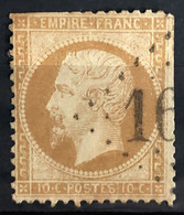 FRANCE 1867 - Canceled - YT 30a - 30c - 1862 Napoleone III