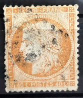 FRANCE 1870 - Canceled - YT 38 - 40c - 1870 Beleg Van Parijs