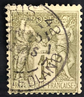 FRANCE 1883 - Canceled - YT 82 - 1F - 1876-1898 Sage (Type II)