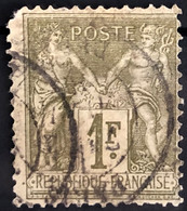 FRANCE 1883 - Canceled - YT 82 - 1F - 1876-1898 Sage (Tipo II)