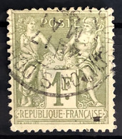 FRANCE 1883 - Canceled - YT 82 - 1F - 1876-1898 Sage (Tipo II)