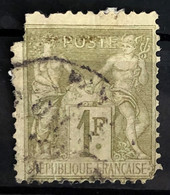 FRANCE 1883 - Canceled - YT 82 - 1F - Defects! - 1876-1898 Sage (Type II)