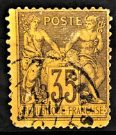 FRANCE 1878 - Canceled - YT 93 - 35c - 1876-1878 Sage (Type I)