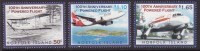 Norfolk Island 2003 Powered Flight Sc 801-803 Mint Never Hinged - Ile Norfolk