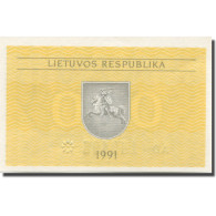 Billet, Lithuania, 0.10 Talonas, 1991, 1991, KM:29a, NEUF - Lituanie