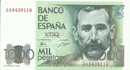 ESPAÑA, BILLETE  1000  PESETAS, AÑO  1979 , SIN CIRCULAR - [ 4] 1975-… : Juan Carlos I