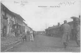 RECICOURT  ROUTE DE PARIS - Rechicourt Le Chateau