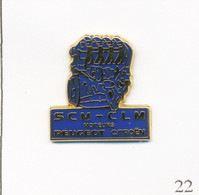 Pin's Groupe PSA / SCM (Société Commerciale De Moteurs) & CLM (Compagnie Lilloise De Moteurs) Peugeot - Citroën. T766-22 - Peugeot