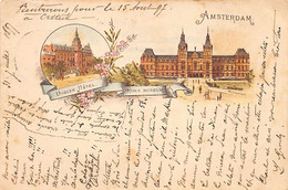 AMSTERDAM (NH) Jaar 1897 - Doblen Hôtel - Rijks Museum - Amsterdam