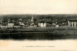 Villemeux Sur Eure * Vue Générale Du Village - Villemeux-sur-Eure