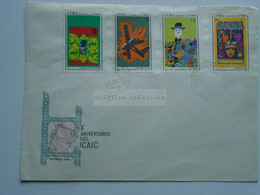 ZA347.6  CUBA   FDC    1969   Cancel  La Habana   FDC   - X Aniversario Del ICAIC - Storia Postale