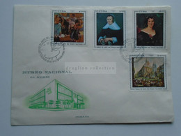 ZA347.7  CUBA   FDC    1970   Cancel  La Habana   FDC   -Museo Nacional - Covers & Documents