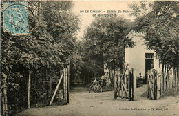 Le Creusot * Entrée Du Parc De Montporcher - Le Creusot