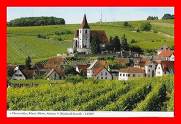 CPSM/gf (68)  HUNAWIHR.  Vue Générale Du Village, Vignes...M369 - Other & Unclassified