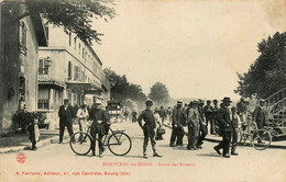 Montceau Les Mines * La Sortie Des Bureaux * Hôtel Du Commerce - Montceau Les Mines