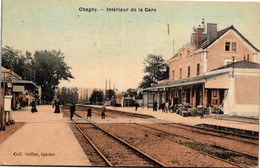 Delcampe - 71 - CHAGNY -- Intérieur De La Gare - Chagny