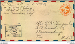 1942, US Military Post From APO 928 Neuguinea With Censor. - Papua New Guinea