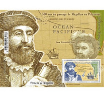 Frans-Polynesië / French Polynesia - Postfris / MNH - Sheet 500 Jaar Magellan 2021 - Unused Stamps