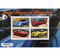Saint Pierre & Miquelon - Postfris / MNH - Sheet Amerikaanse Auto's 2020 - Unused Stamps