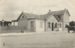 95 - Vue Extérieure De La Gare C - L - C - Domont