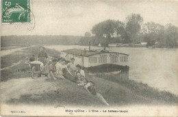 95 - L'Oise - Le Bateau-lavoir - Mery Sur Oise