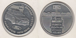 ALLEMAGNE  SAARLOUIS 1970 2010 FORD Lancement Escort Focus  DEUTSCHLAND  Jeton Médaille Token - Professionnels/De Société