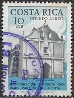 COSTA RICA 1965 Air. Incorporation Of Nicoya District - 10c. Nicoya Church FU - Costa Rica