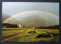 CELERINA Regenbogen über San Gian - Celerina/Schlarigna