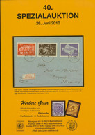 HERBERT GEIER; Bad Staffelstein; 40. SPEZIALAUKTION, 26. Juni 2010; 13,508 Lose; - Catalogues For Auction Houses