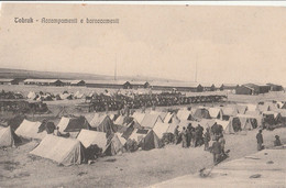 Cartolina - Postcard /  Non Viaggiata - Unsent /  Tobruk - Accampamenti E Baraccamenti. - Regimientos