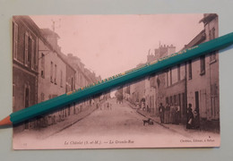 CPA - LE CHATELET - La Grande Rue - Le Chatelet En Brie