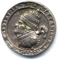 SATIRICA MEDAGLIA ANTICLERICALE IN ARGENTO XVII SECOLO - Royal/Of Nobility