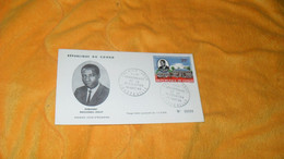 ENVELOPPE FDC DE 1966../ REPUBLIQUE DU CONGO..PRESIDENT MASSAMBA DEBAT..CACHETS PREMIER JOUR IIIe ANNIV. DE LA REVOLUTIO - FDC
