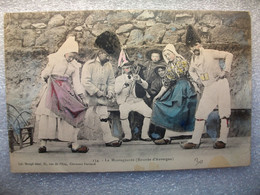 Delcampe - Carte Postale Folklore - La Montagnarde - Bourrée D'Auvergne  (CPA Dos Non Divisé Couleur Non Circulée ) - Tänze
