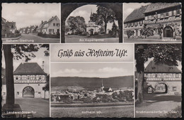 D-97461 Hofheim I.UFr. - Alte Ansichten - Siedlung - Apotheke - Lendershäuser Tor - Schweinfurt