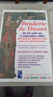 Affiche. Braderie De Dinant. 2004. - Affiches